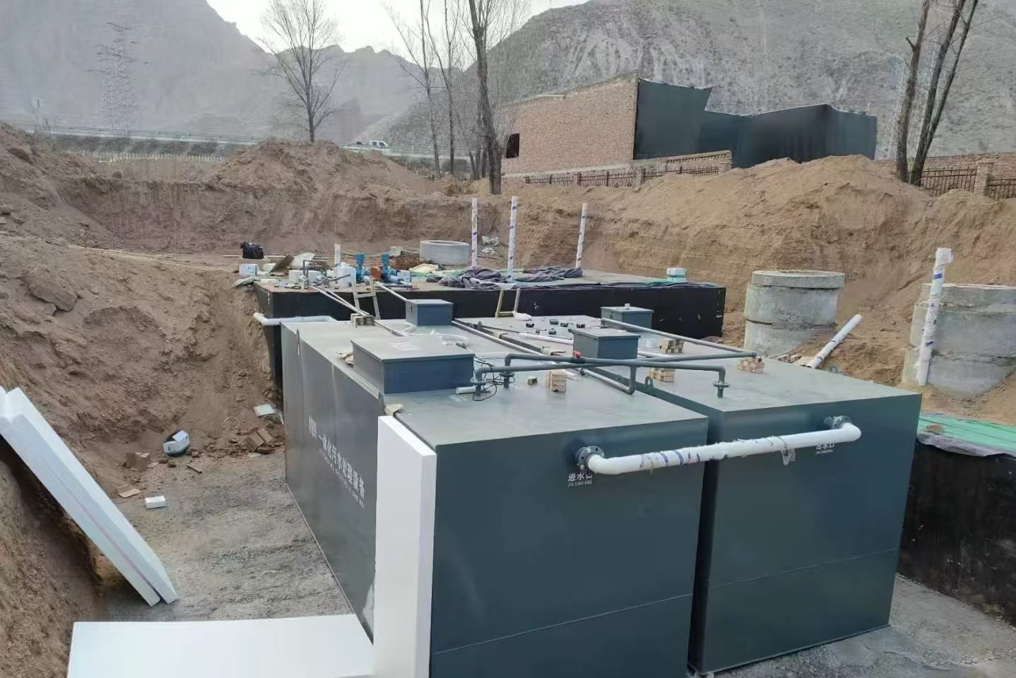 梁子湖一体化污水处理设备