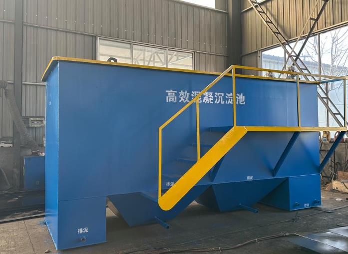 梁子湖斜管式沉淀池